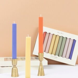 Meri Meri Rainbow Taper Candle Set (12)